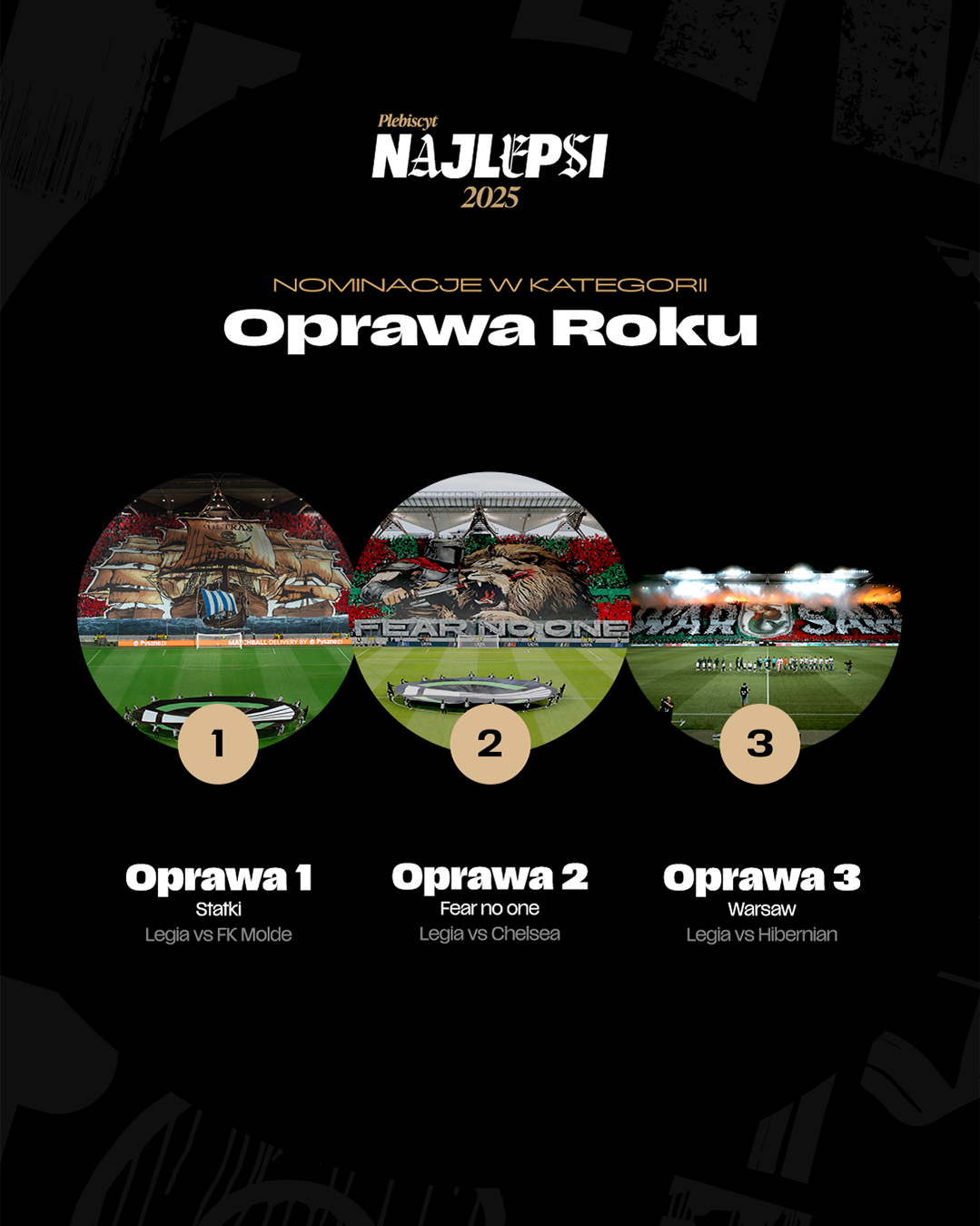 Wybierz oprawę roku 2025